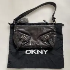 DKNY ブラック ショルダーバッグ