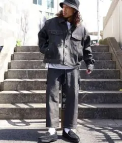 RIOT FACETASM/ライオット ファセッタズム/DENIM セットアップ