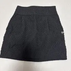 新品 MASTER BUNNYバックスバニー コラボ ブラック デニムスカート