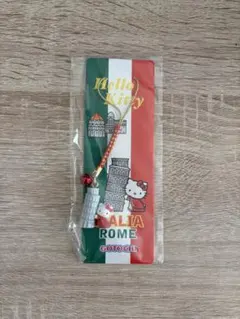 新品未開封 イタリア・ローマ限定　ハローキティストラップのサムネイル