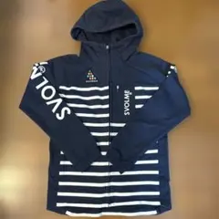 svolme フード付きストライプジャージ　140センチ