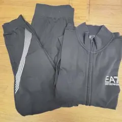 EA7 Emporio Armani ブラック セットアップ