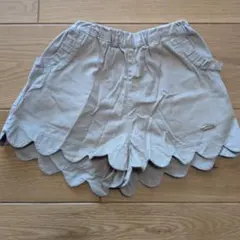 petit main スカラップ ショートパンツ 100