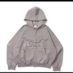 blessu ジップパーカー グレー