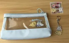 んぽちゃむ きみまろ クリアケース キーホルダー ステッカー セットのサムネイル