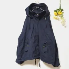 訳あり★【and it_】マウンテンパーカー スタンドカラー (M)