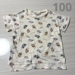 アンパンマン 総柄 半袖 Tシャツ 100のサムネイル