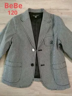 【美品】BeBe　べべ　フォーマルジャケット　120cm