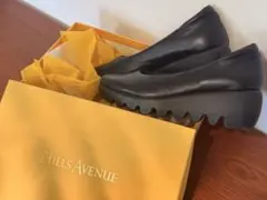 HILLS AVENUE 23cm ウェーブソール パンプス ブラックのサムネイル