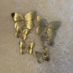 BRIDEME 蝶モチーフ ピアス(両耳用)