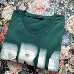 BANG BANG グリーン Vネック XL