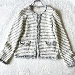 NANAmama様専用 INGEBORG ツイードジャケット 9号 シルク混