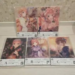 五等分の花嫁 一番くじ オンライン アクリルボード コンプリートセット