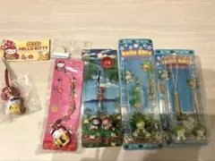 ハローキティ　沖縄限定　5点セット　ストラップ　キーホルダー　廃盤　レア