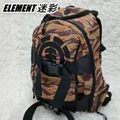 ELEMENT 迷彩デザイン バックパック リュック スケーター スケートボードのサムネイル