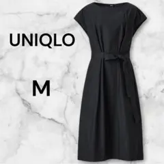 ユニクロ⭐️UNIQLO C コクーンワンピース ブラック M