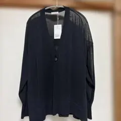 green label relaxing カーディガン　黒