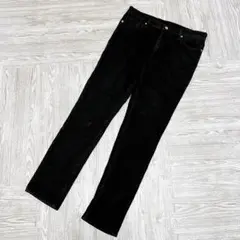 GU【L】ストレートデニム ジーンズ ジーパン ブラック