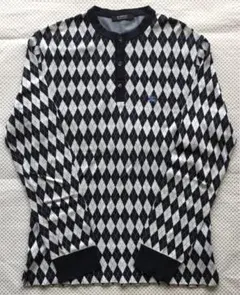 Burberry Black Label ダイヤモンド柄セーター