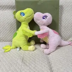 映画ドラえもん　2020のび太の新恐竜　ぬいぐるみ　キューとミュー