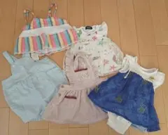 女の子　70〜80サイズ　5着セット