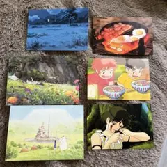 スタジオジブリ ポストカード 6枚セット