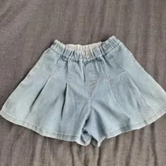 コムサイズム デニムキュロット 110