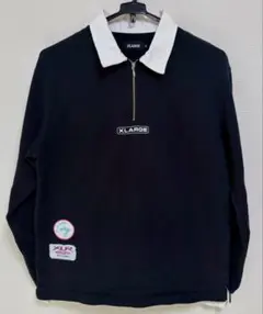 XLARGE ハーフジップ トレーナー Mサイズのサムネイル