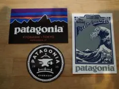 【美品・未使用品】パタゴニア ステッカーセット　3枚　kyobashi