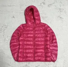 old uniqlo ダウンジャケット　L ピンク
