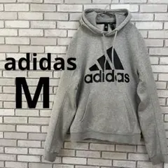 adidas フード スウェット アディダス トレーナー パーカー 裏起毛 M