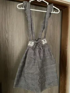 LIZLISA リズメロ リズリサ プリンセスメロディ チェック ジャンスカ‪‪