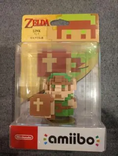 新品未開封 amiibo アミーボ ゼルダの伝説 リンク ドットリンク