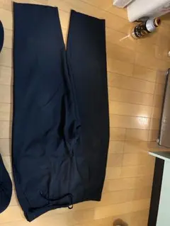 GU メンズ スラックス ブラック Lサイズ