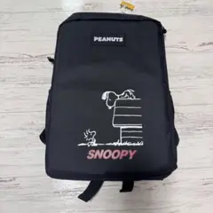 新品未使用　リュック　バックパック　スヌーピー　ブラック