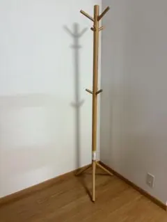 無印良品　ブナ材　コートスタンド