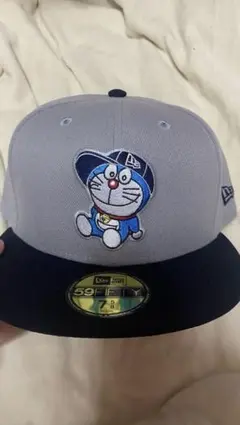 最終値下げ59FIFTY ドラえもん キャップ グレー / ネイビー