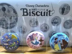 ディズニーキャラクター刺繍バッジ3個セット