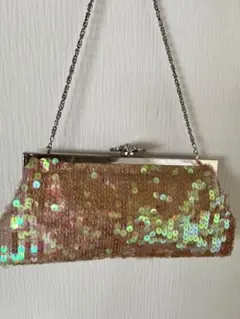 ef-de formal スパンコールパーティバッグ