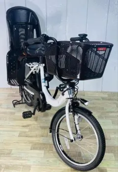 3551パナソニック8アンペア 20インチ子供乗せ電動アシスト自転車