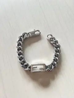 FENDIバゲット チェーンブレスレット シルバー XXSのサムネイル