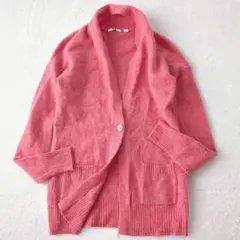 UNIQLO◇ウール100％✨ショールカラーカーディガン オールドユニクロ M