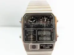 CITIZEN ANA-DIGI TEMP TiCTAC限定 稀少 美品 黒 - メルカリ