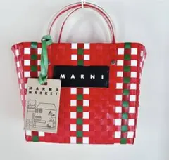 チ*ん様 新品❤️MARNI カゴバッグ ピンク／03 - メルカリ