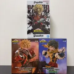 僕のヒーローアカデミア フィギュア 爆豪勝己 緑谷出久 3体セット