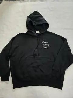 Chaos Fishing Club パーカー M ブラック