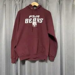 PSJA BEARS パーカー バーガンディ メンズM