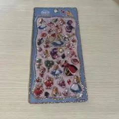 プチドロップステッカー　アリス　ディズニー　シール　ボンドロ　プチドロ　立体