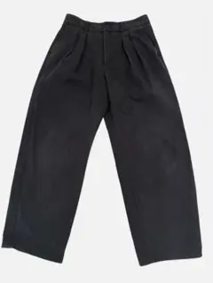 GU チノバレルレッグタックパンツ　M ブラック