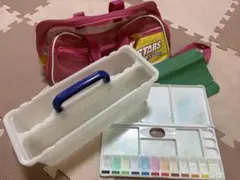 絵具セット バッグ パレット付き